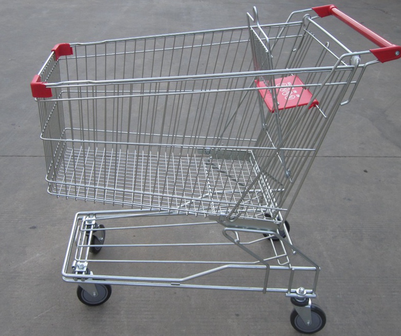 Asian Style Shopping Trolley Cart