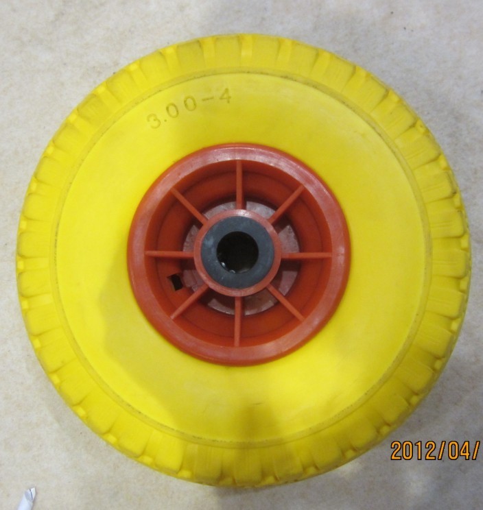 High Quality Flat Free PU Wheel