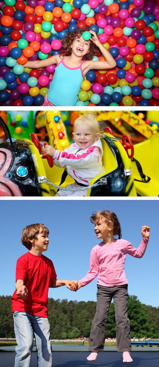 Huge Kids Ball Pit with Body Building