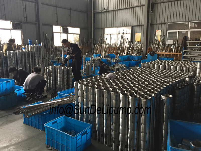 (4SPM8/5-0.75kw) 4 Inch Stainless Steel Submersible Deep Well Pump