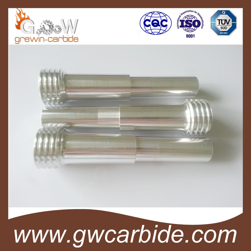 Tungsten Carbide Liner/Nozzle with Steel Jacket and Threads