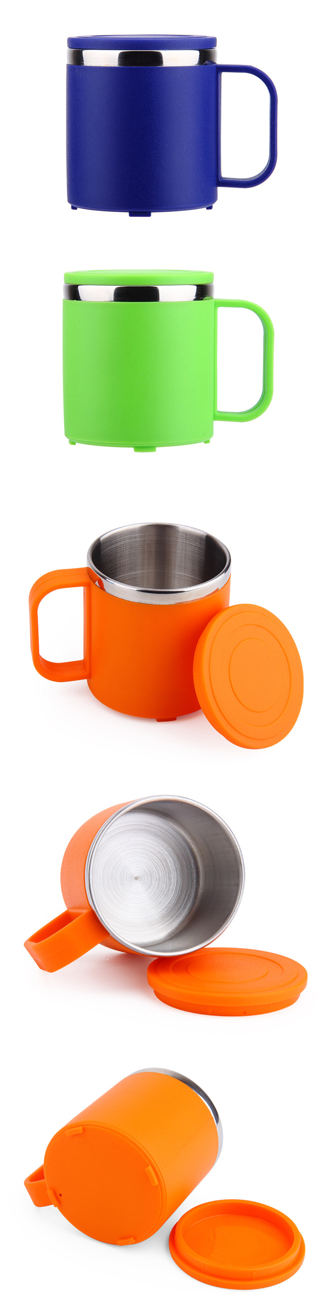 6 Colors Stainless Steel Double Wall Water Cup Drinking Cup for Children