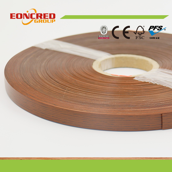 Wood Grain PVC Edge Banding for MDF/Plywood Baord Furniture