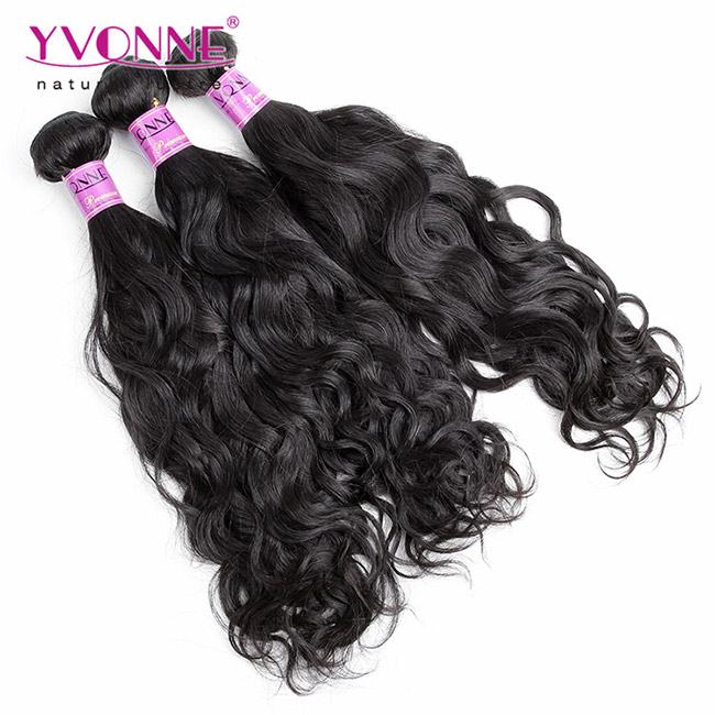 100% Virgin Hair Natural Wave Brazilian Hair