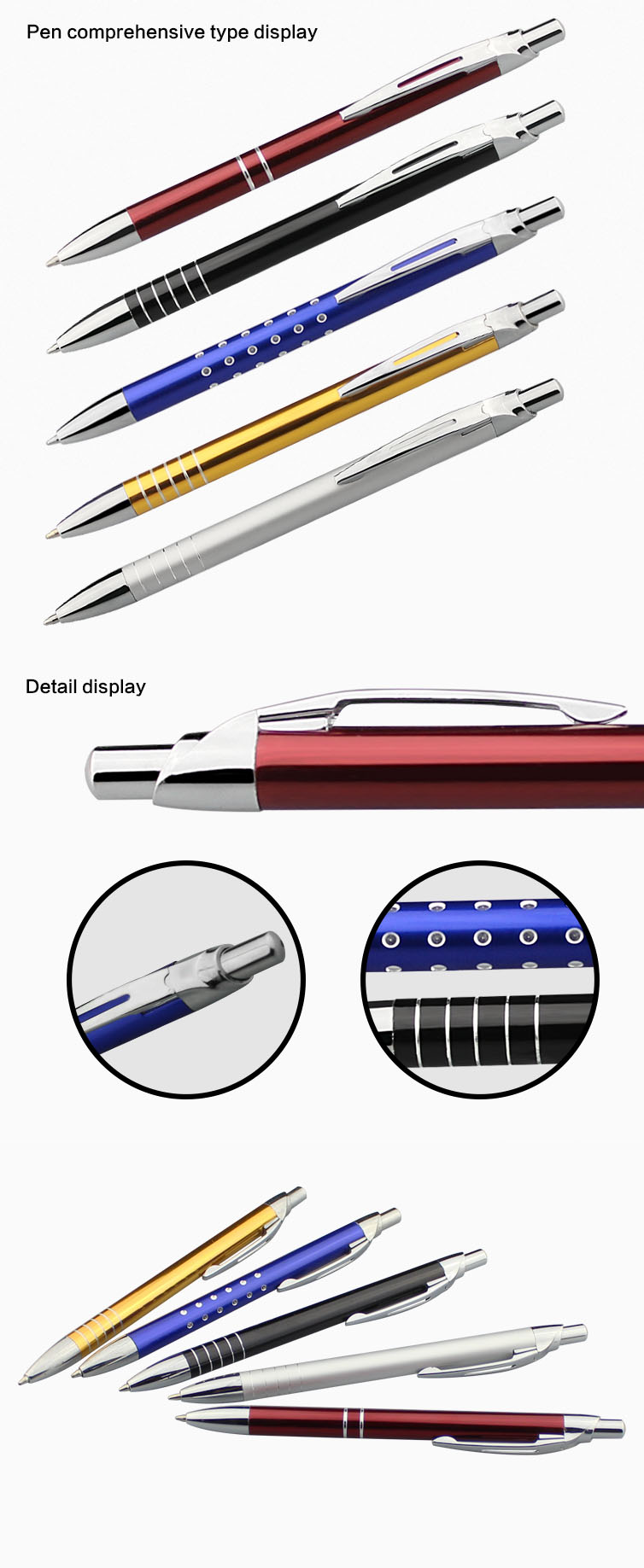 Novelty Promotion Pens for Office and Promotional Metal Pen