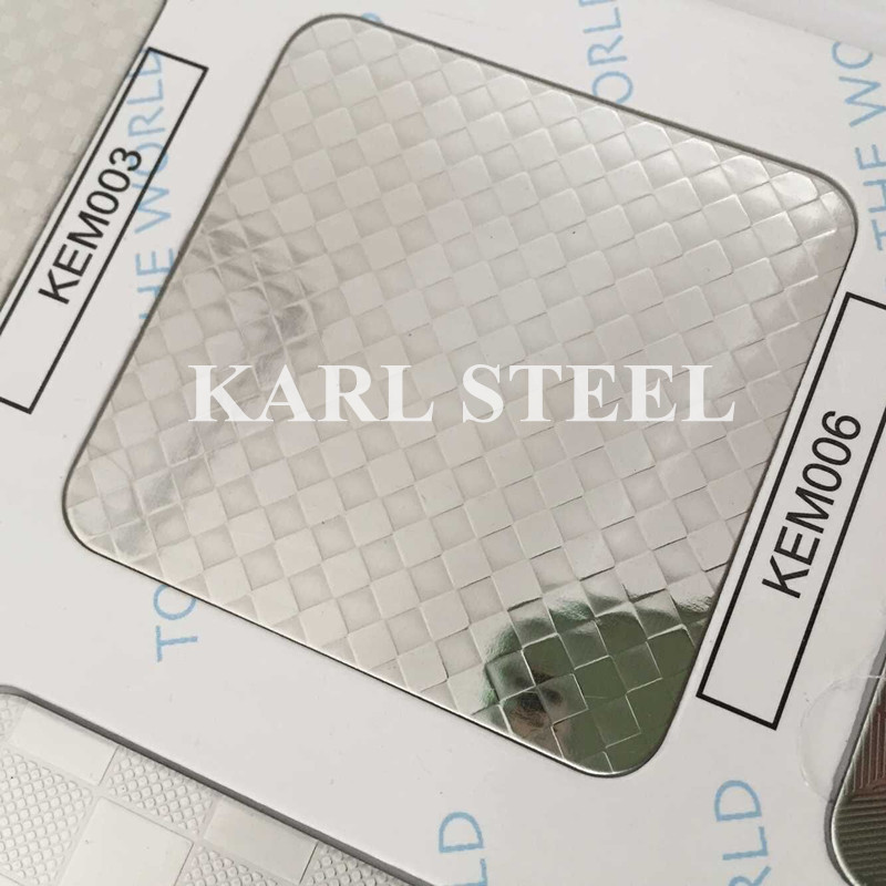 201 Stainless Steel Embossed Sheet in China