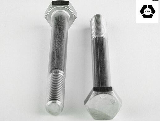 DIN931 Hexagon Head Screw with Zinc