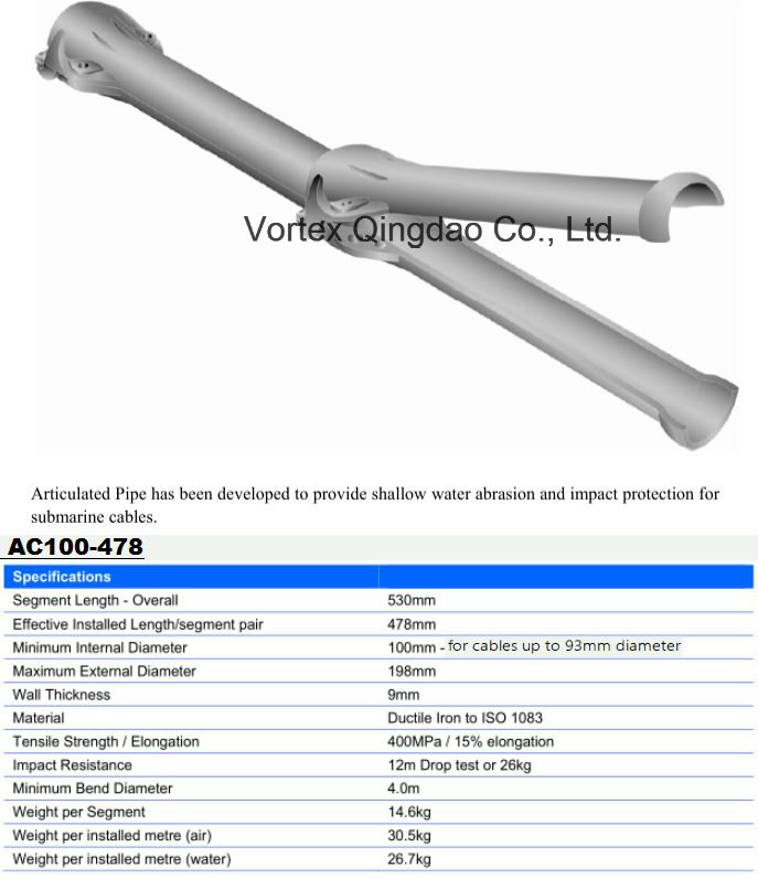 Articulated Cable Protection Pipe