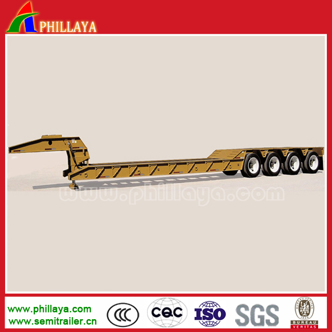 Three Axles Front Loading Detachable Gooseneck Trailer