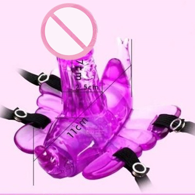 20 Speed Wireless Remote Control Butterfly Dildo Adult Sex Toys