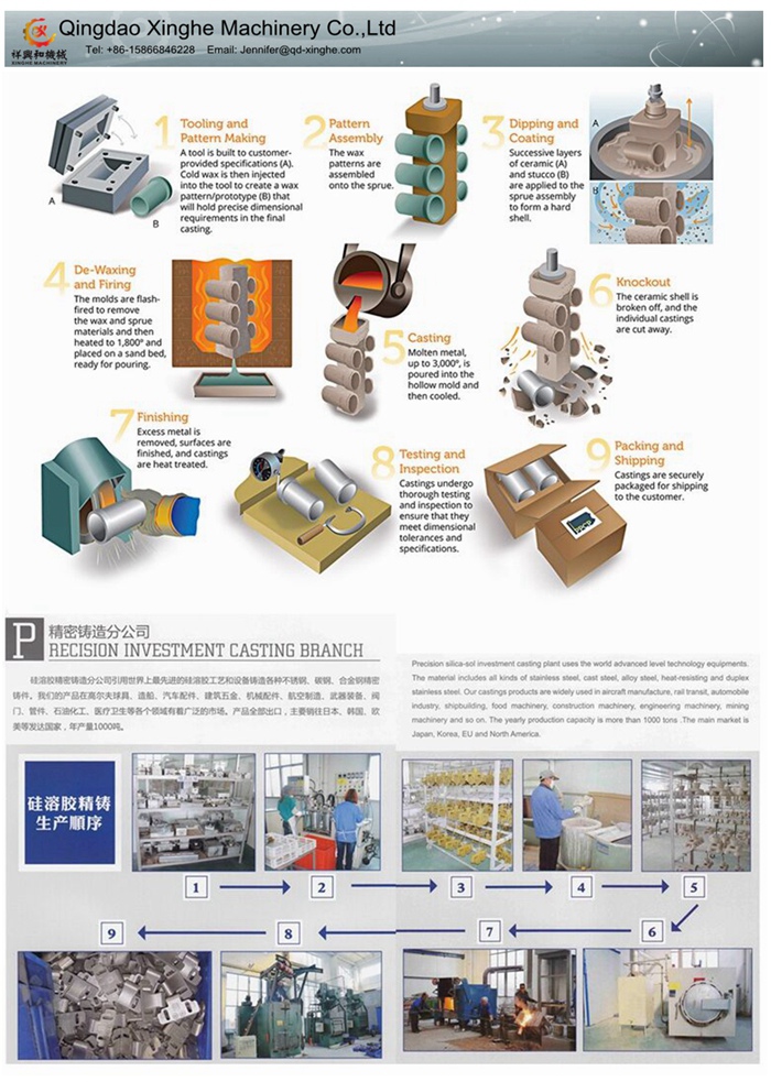 Stainless Steel 304 Precision Casting Investment Casting