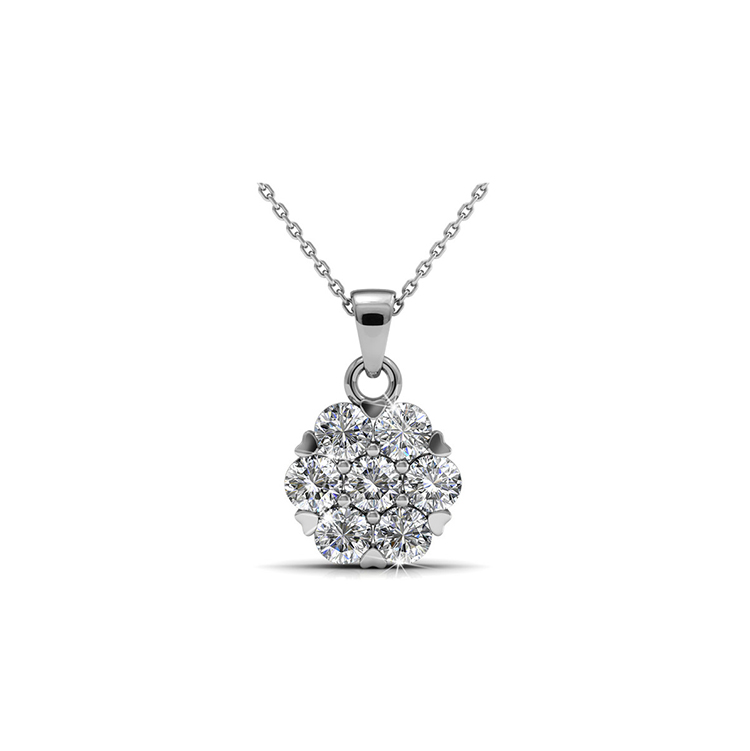 Destiny Jewellery Crystal From Swarovski Brilliance Pendant & Necklace