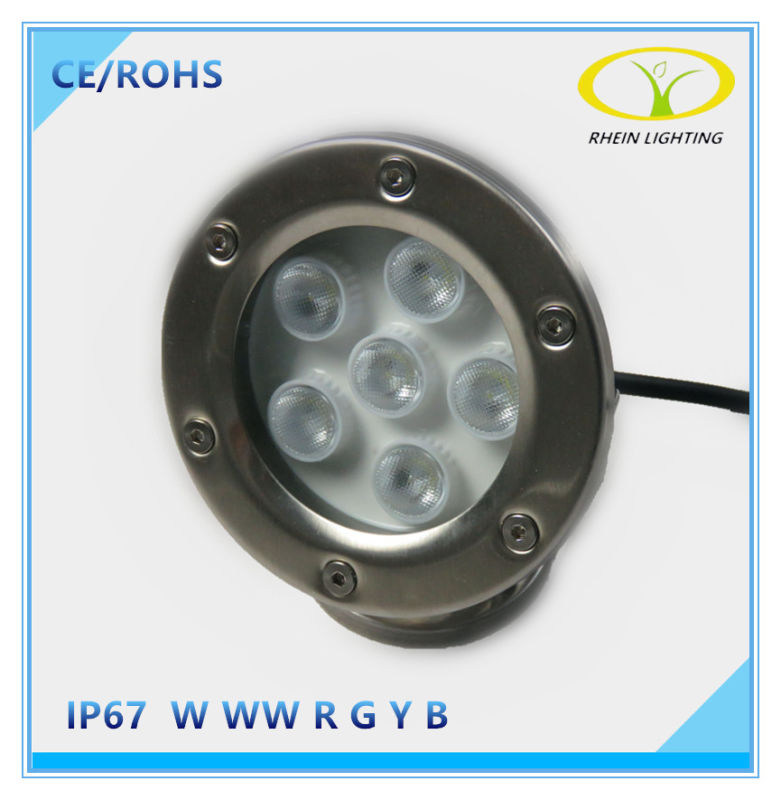 Hot Sales IP67 6W LED Underwater Fountain Light