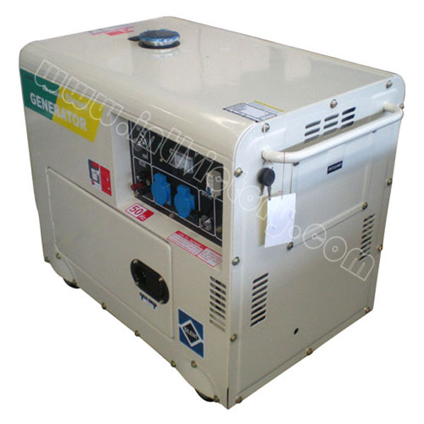 3kVA~6kVA Soundproof Air Cooled Diesel Portable Home Generator with CE/Soncap/Ciq Certifications