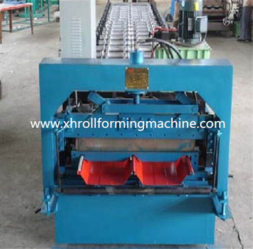 Galvanized Glazed Metal Roofing Cold Roll Forming Machine Price