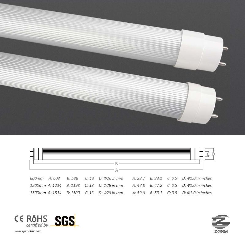 12W T8 LED Tube Lights (IP65 SGS, TUV, CE certificates)