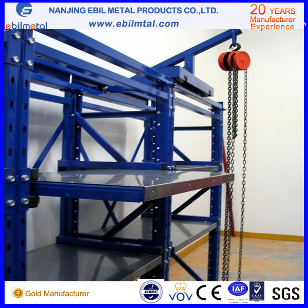 Ce-Certificated Metallic First-Rate Drawer Racking / Mould Rack