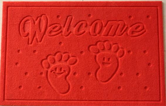 Waterproof Anti-Slip Entry Door Mats with PVC Backing 50X80cm