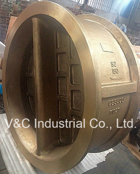 Wafer Ni-Al-Bronze Duo-Plate Check Valve