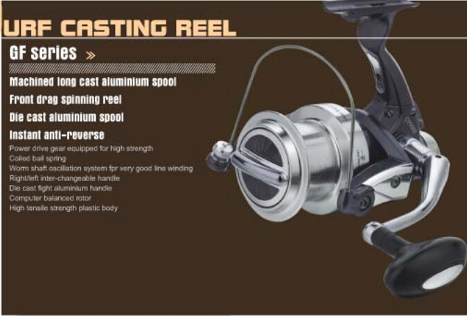 Big Drag Power Carp Fishing Reel Spinning Fishing Reel