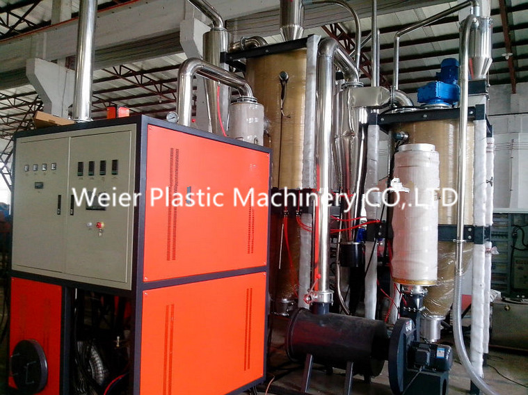 Parallel Twin Screw Water Ring Pelletizing Line Pet Flakes Pelletizing Machine