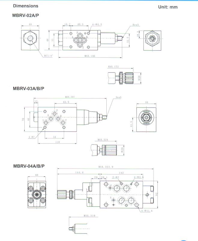 Mbrv Series Modular Reducing Valves