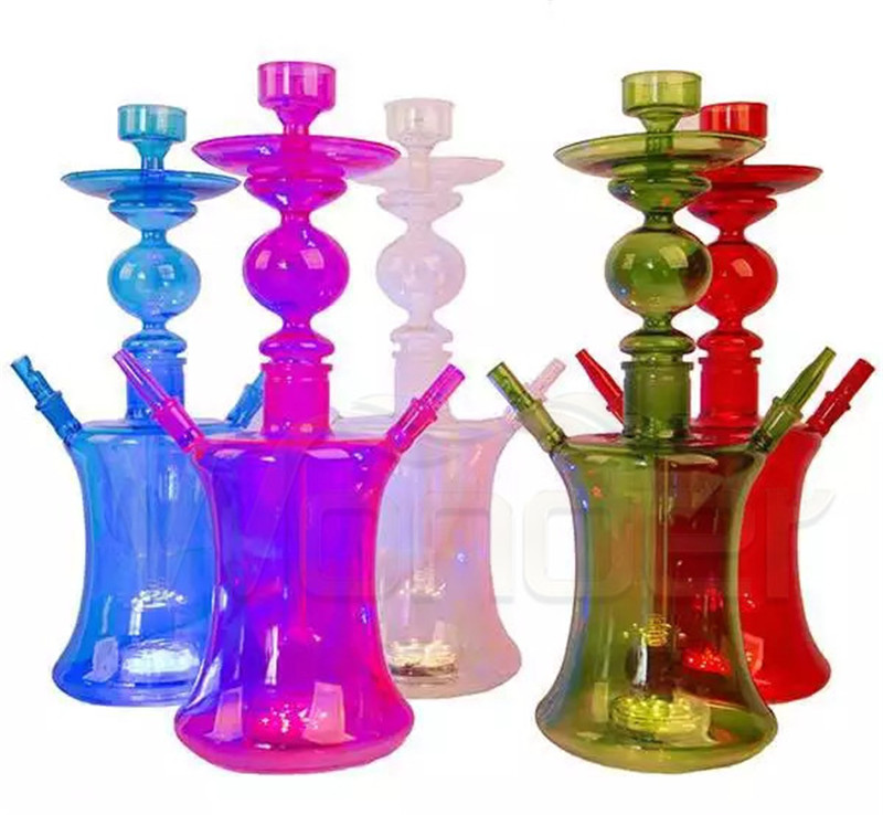 Colorful Glass Hookah with LED for OEM Service