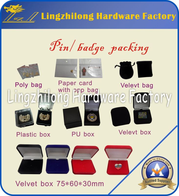 Custom Zinc Alloy Enamel Badges