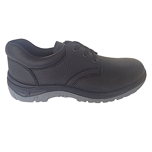 Upper Split Embossed Leather Sole PU Work Safety Footwear