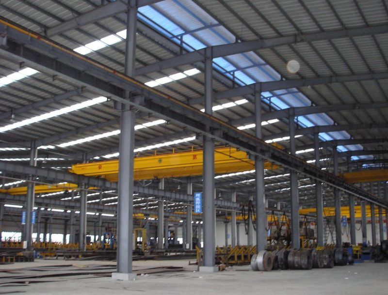 Prefabricated Steel Fabrication Warehouse Construction