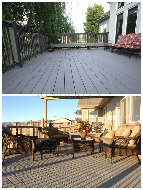 WPC Decking Floor Hollow Outdoor/ Indoor Board Wholesale High Quality Wood Plastic Composite Decking