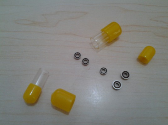 Extra Small Ball Bearings and Miniature Ball Bearings (metric design with flange)