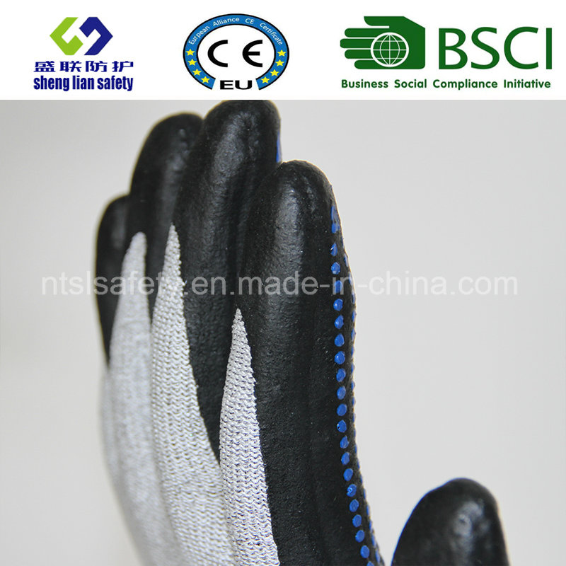 Cut Resistant Safety Work Glove with Nitrile Coated