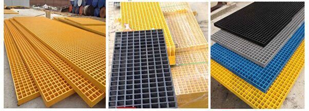 FRP/GRP Gritted Molded Grating, Fiberglass Grating, GRP Walkways/Platforms