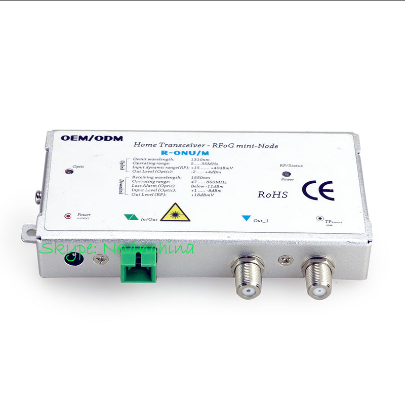 Rfog Node/CATV Bi-Directional Optic Receiver