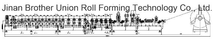 C/U/Z/M Heavy Steel Frame Profile Production Line