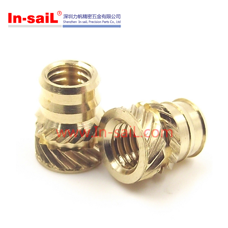 China Fastener Manufacturer M8 Brass Insert Nut