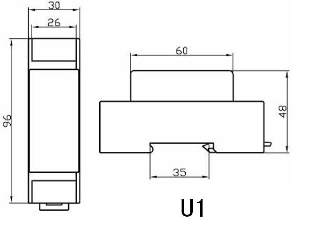 Gdb-I1u1 Series Single-Phase Current Sensor/ Transducer