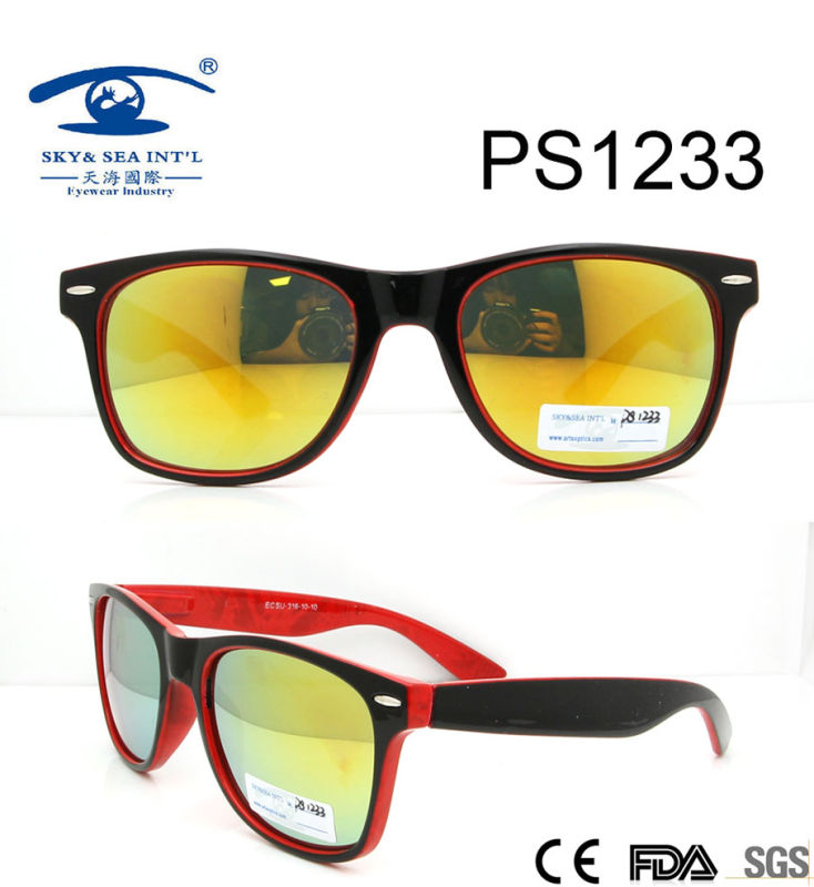 New Arrival Hot Sale Plastic Sunglasses (PS1233)