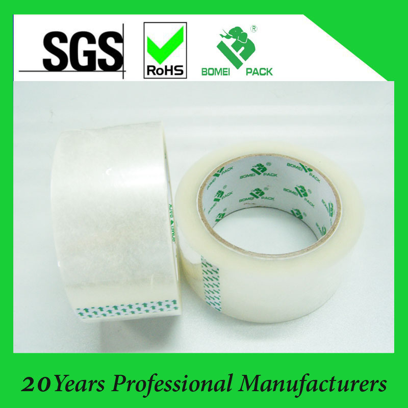 Water Based Acrylic Adhesive Carton Sealing BOPP Packing Tape