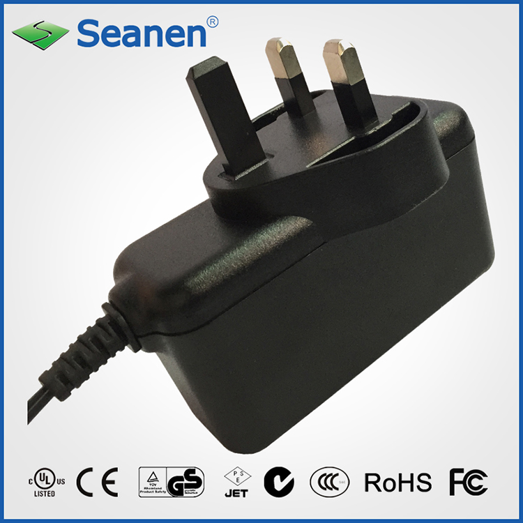 18W UK Power Adapter/Charger (RoHS, efficiency level VI)