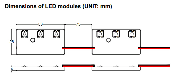 1W Channel Letter Module with 12V (GN-CLM-KK)