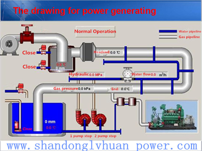 20kw-600kw Ce ISO Certified Biomass Gasification Power Plant
