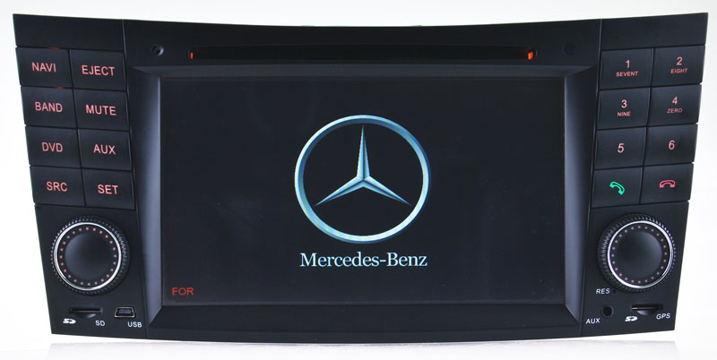 Android 5.1 Car DVD GPS for Benz E/Cls/G Radio Navigation with WiFi Connection