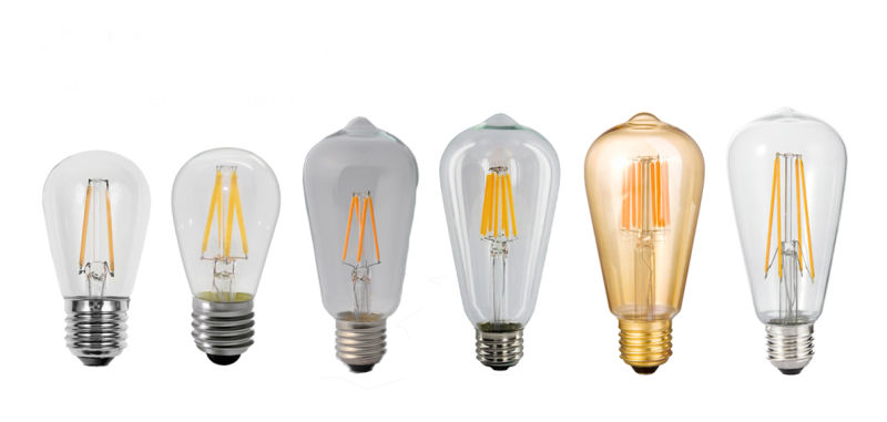 St58 Vintage LED Filament Bulb2w 4W 6W 8W