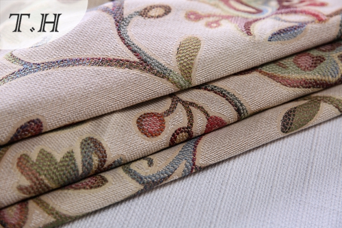 2017 Wholesale Upholstery Fabric Jacquard Sofa Fabric