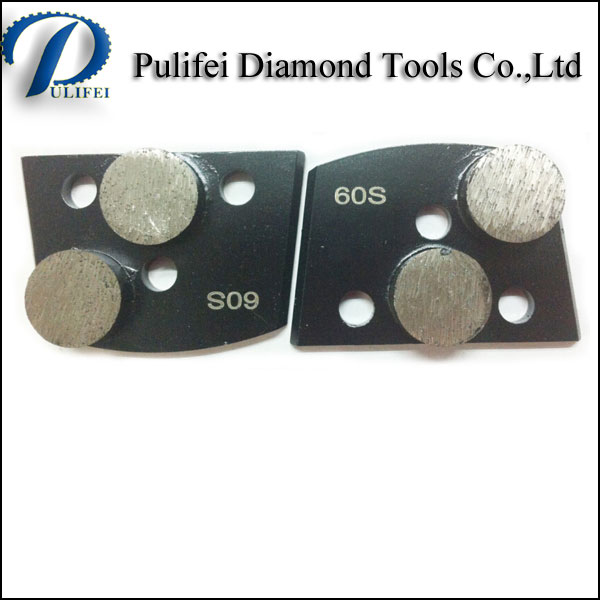 Round Arrow Rectangle Oval Grinding Segment for Trapezoid Metal Pad