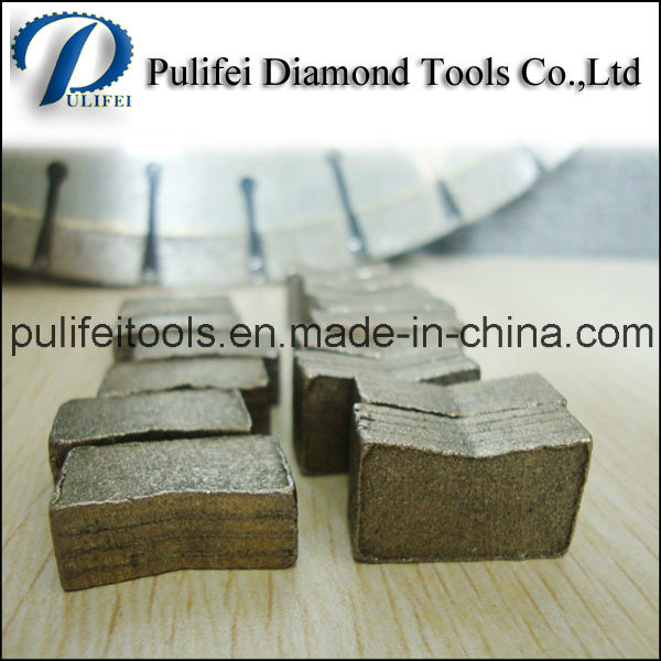 Pulifei Diamond Cutting Granite Block Marble Stone Segment on Sale