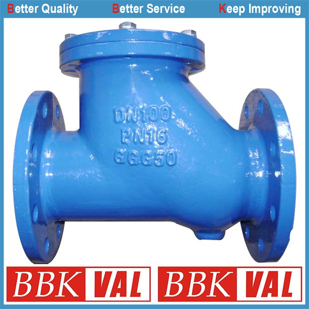 Ball Check Valve Flanged Iron Ball Check Valve