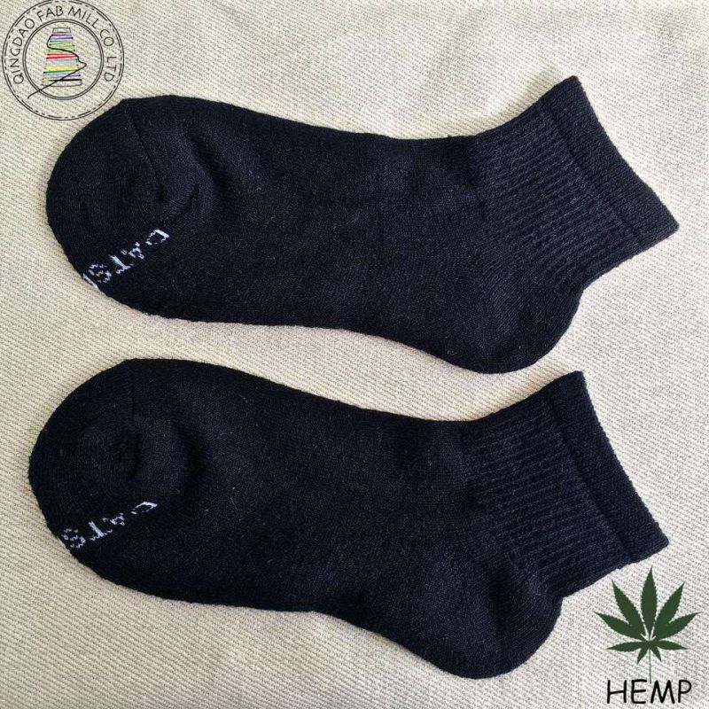 2016 Man Hemp Short Socks, Terry Cloth Socks (HSTS-1601)